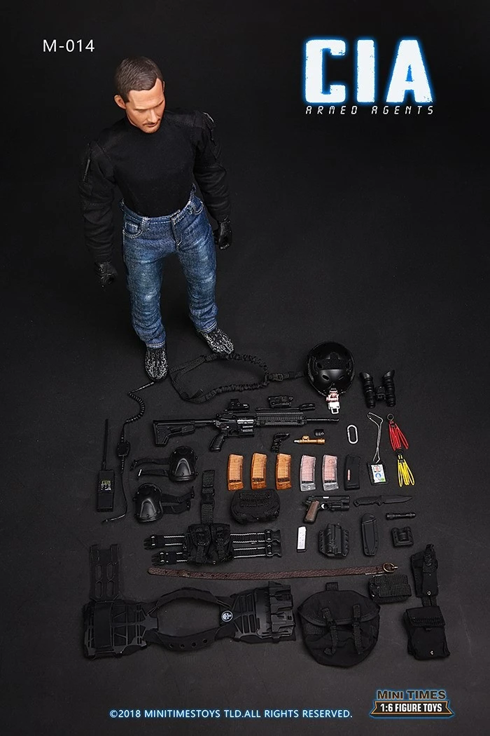 Мини игрушки Таймс MT M014 ЦРУ военные агенты 1/6 фигурка|Игровые фигурки и