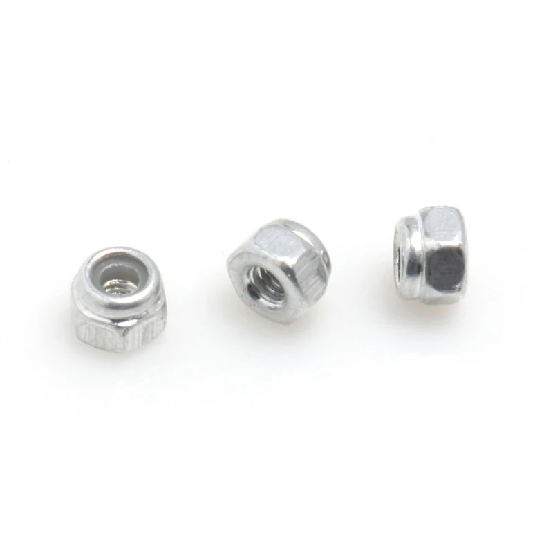 Новинка 2019 4 шт. M2.5 гайки Запчасти Аксессуары для Locknut прочные Wltoys 12428 1/12 RC
