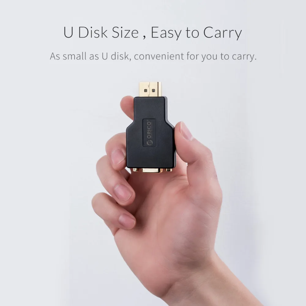 Порт дисплея ORICO 4K DP к VGA DVI HDMI совместимый адаптер конвертера 30 Гц 60 1080P дисплей для