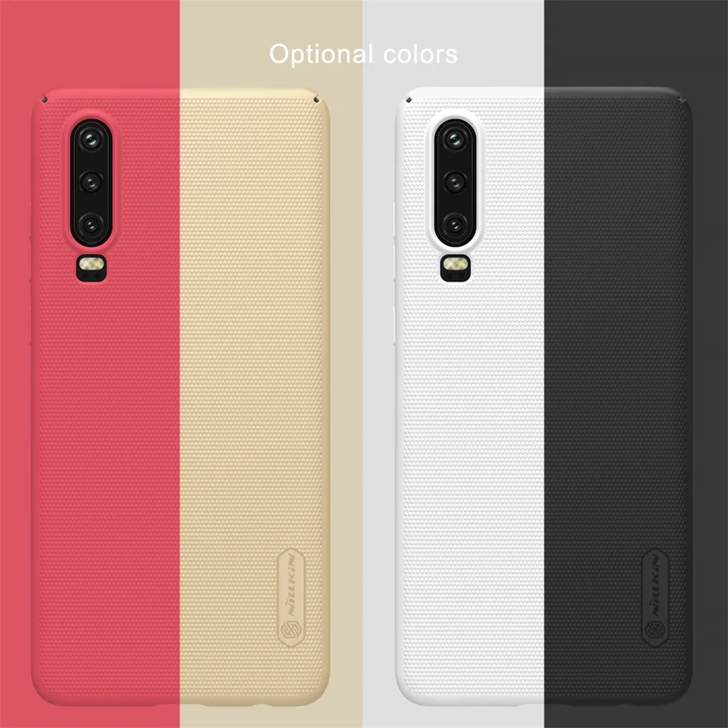 Для huawei P20 P30 Pro чехол Nillkin чехол Высокое качество Супер Матовый Щит Жесткий PC телефон задняя крышка для huawei P30 Lite Nova 4e