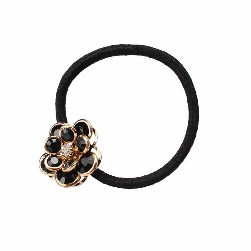 M MISM Модные женские резинки цветок Резинка для волос повязка на голову пистолет