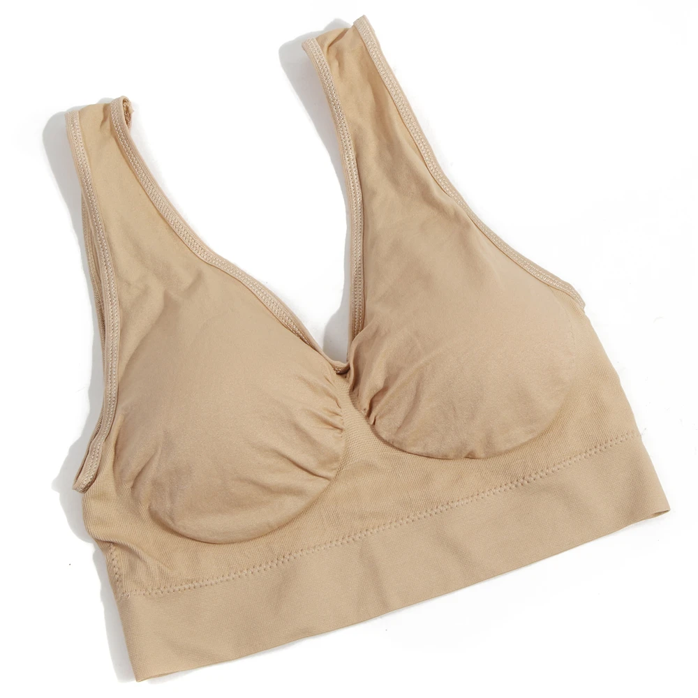 

1pcs New Seamless Sporter Style Bra Crop Top Vest Comfort Stretch Bras Shapewear