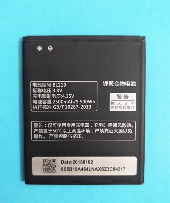 B TAIHENG 2018 Новый BL219 BL 219 литий ионный аккумулятор для телефона Lenovo A880 S856 S810t A889 A890e A916
