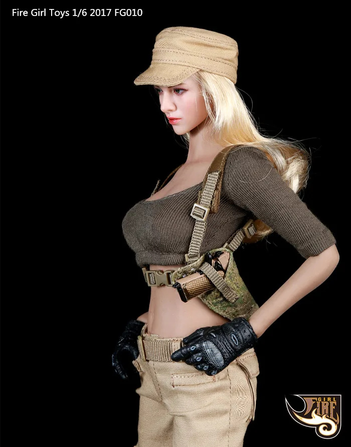 Игрушки для девочек Spot Fire FG010 1/6 тактический женский пистолет крутой костюм phicen 12