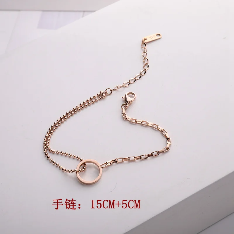 Новое поступление модный простой браслет YUN RUO с изображением торуса женский