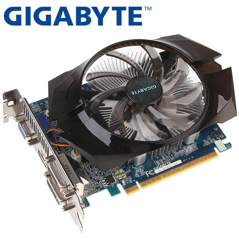 

GIGABYTE Video Card Original GTX650 1GB 128Bit GDDR5 Graphics Cards for nVIDIA Geforce GTX 650 Hdmi Dvi Used VGA Cards On Sale