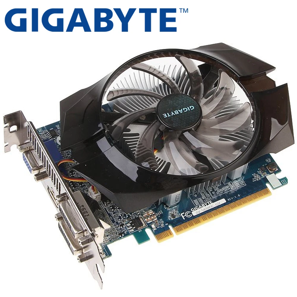 Originalnaya Videokarta Gigabyte Gtx650 1 Gb 128 Bit Gddr5 Graficheskie Karty Dlya Nvidia Geforce Gtx 650 Hdmi Dvi B U Vga Karty V Prodazhe Videokarty Aliekspress