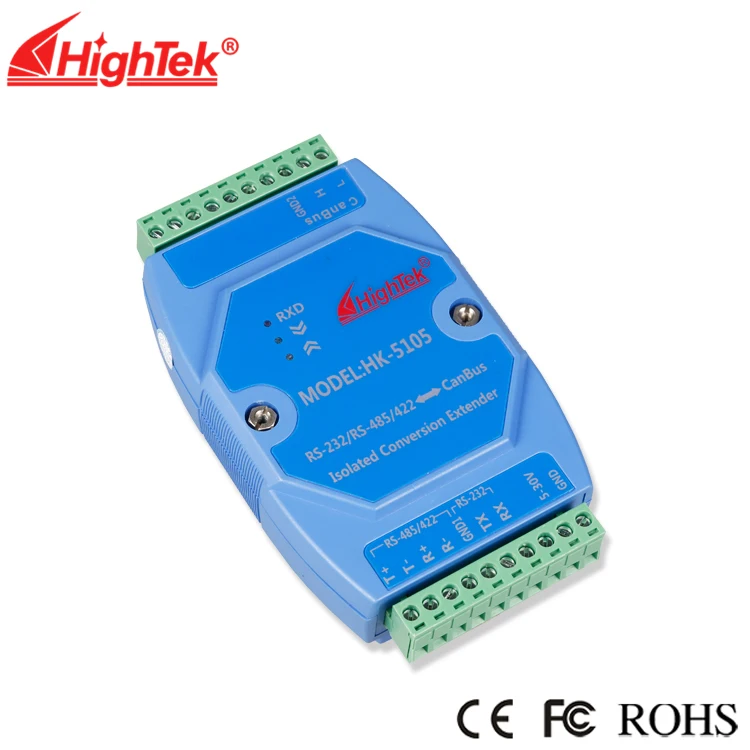 

RS232/422/485 to Canbus level isolation conversion extender HK-5105