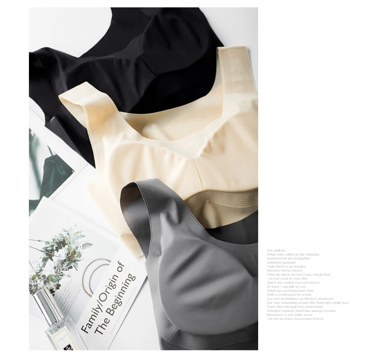 Бесшовный soutien gorge puch up бюстгальтер sujetador женское нижнее белье bh беспроводной бюстгальтер soutien gorge femme женское нижнее белье, бюстгальтер