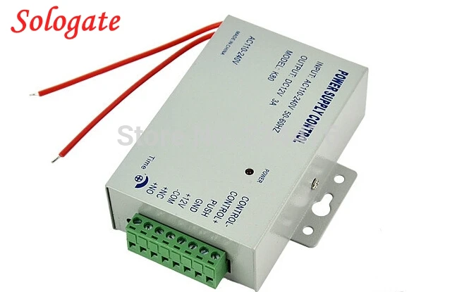 

Новый система контроля допуска к двери Источник питания DC 12V 3A/AC 110 ~ 240V
