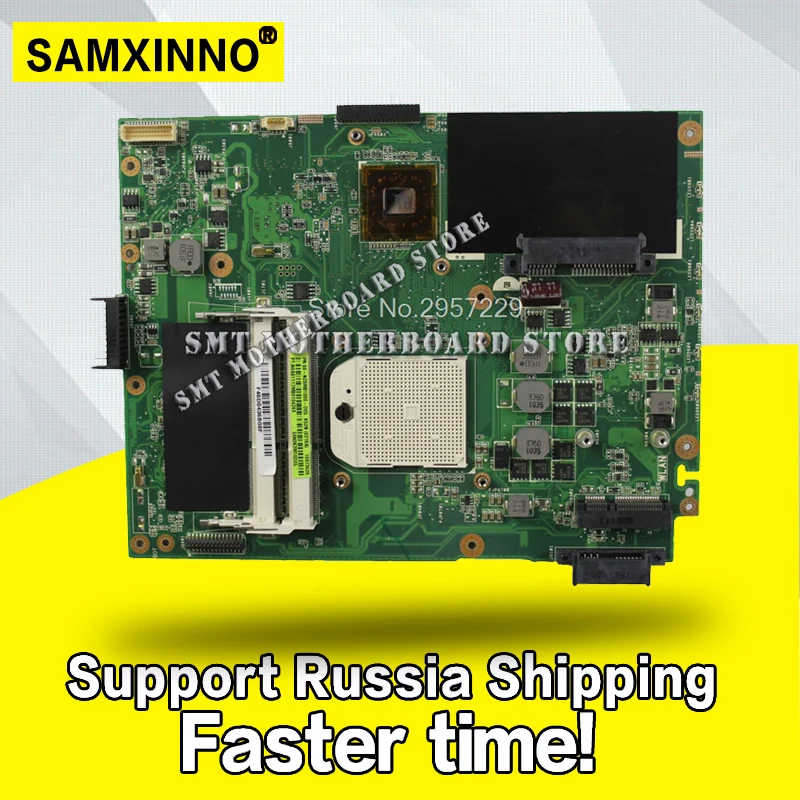 Материнская плата для For Asus A52N X52N K52N REV2.1 материнская S-6 | Компьютеры и офис