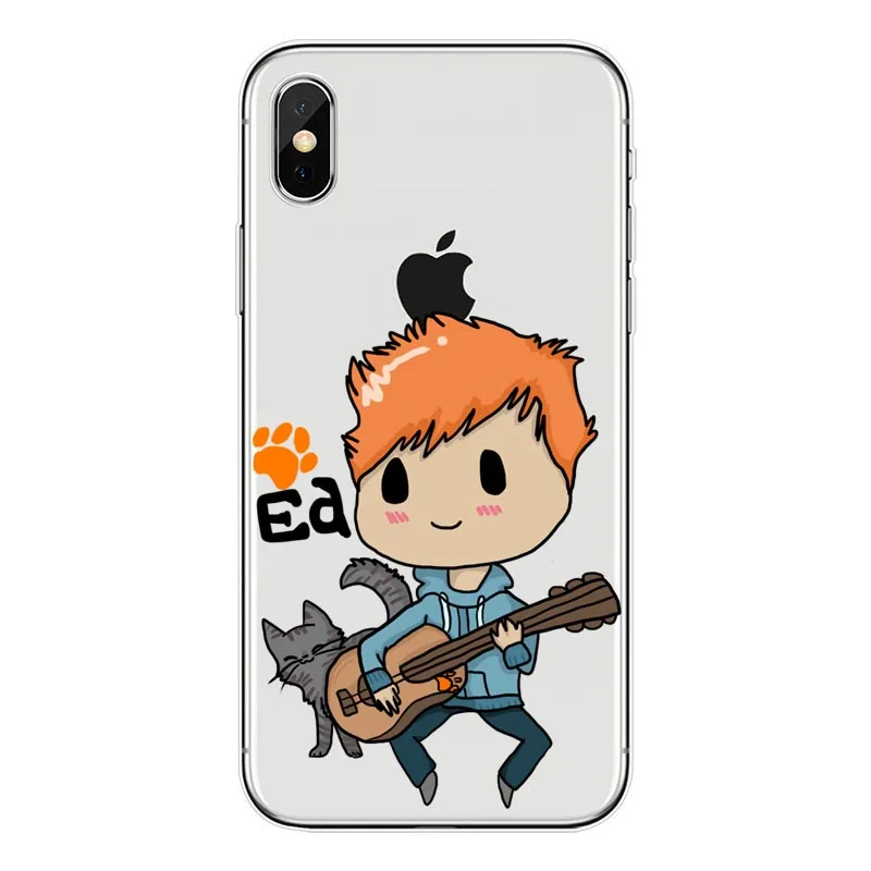 Жесткий чехол Ed Sheeran для iPhone8Plus 8 7 Plus 6 6S XS XR XSMAX 5S SE Edward Christopher | Мобильные телефоны и