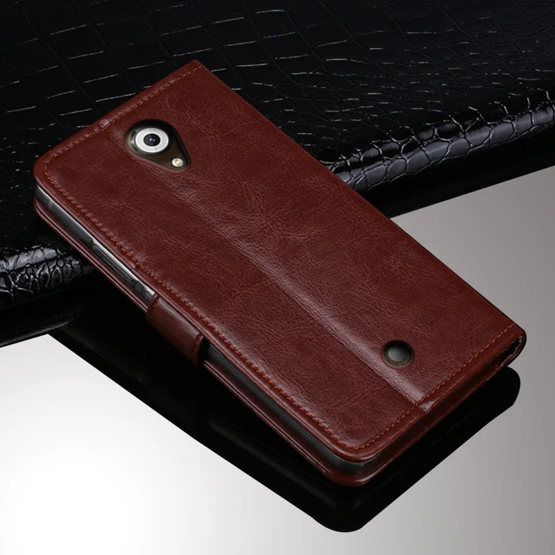 Подлинная Кожаный чехол для WIKO у себя 5 0 &quotбумажник Стиль Флип PU телефон мешки