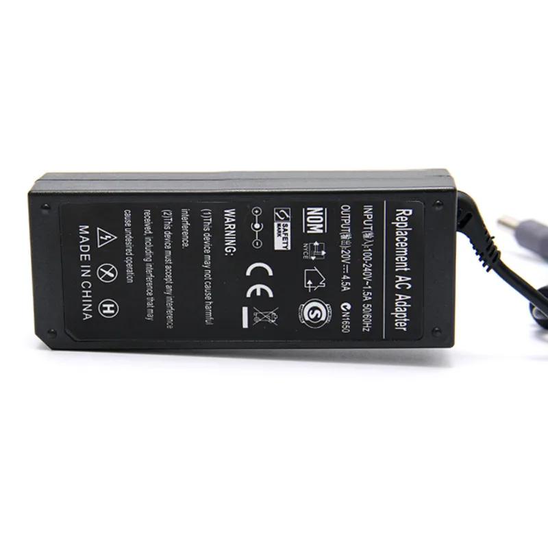 20V 4.5A 90W Замена адаптера переменного тока Зарядное устройство для lenovo Thinkpad E420 E430 T61 T60p Z60T T60 T420 T430 F25 Тетрадь Питание