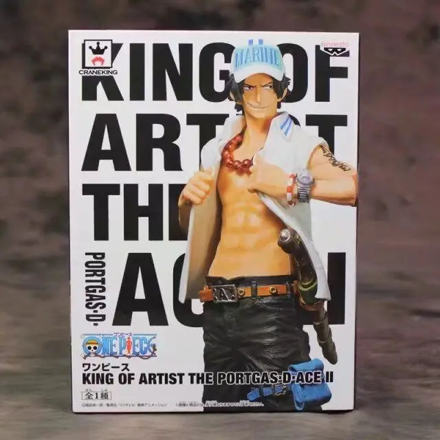 Одна фигурка Portgas D Ace Marine S Luffy One Piece KOA 28 см ПВХ мультяшная одна штука игрушки Juguetes |