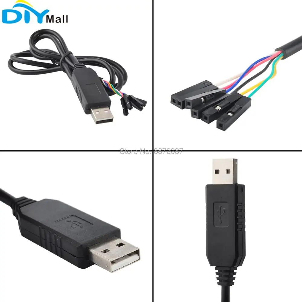 5 шт./лот 6 контактный FT232 модуль USB в TTL последовательный кабель адаптер FTDI FT232BL