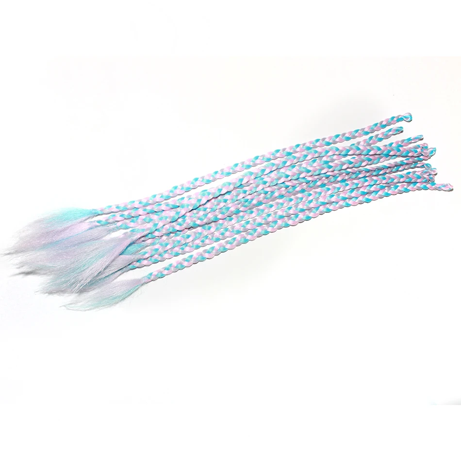 QP hair MIX Color braid Twist вязаные крючком волосы 24 дюйма Омбре Box Плетеный вязаный
