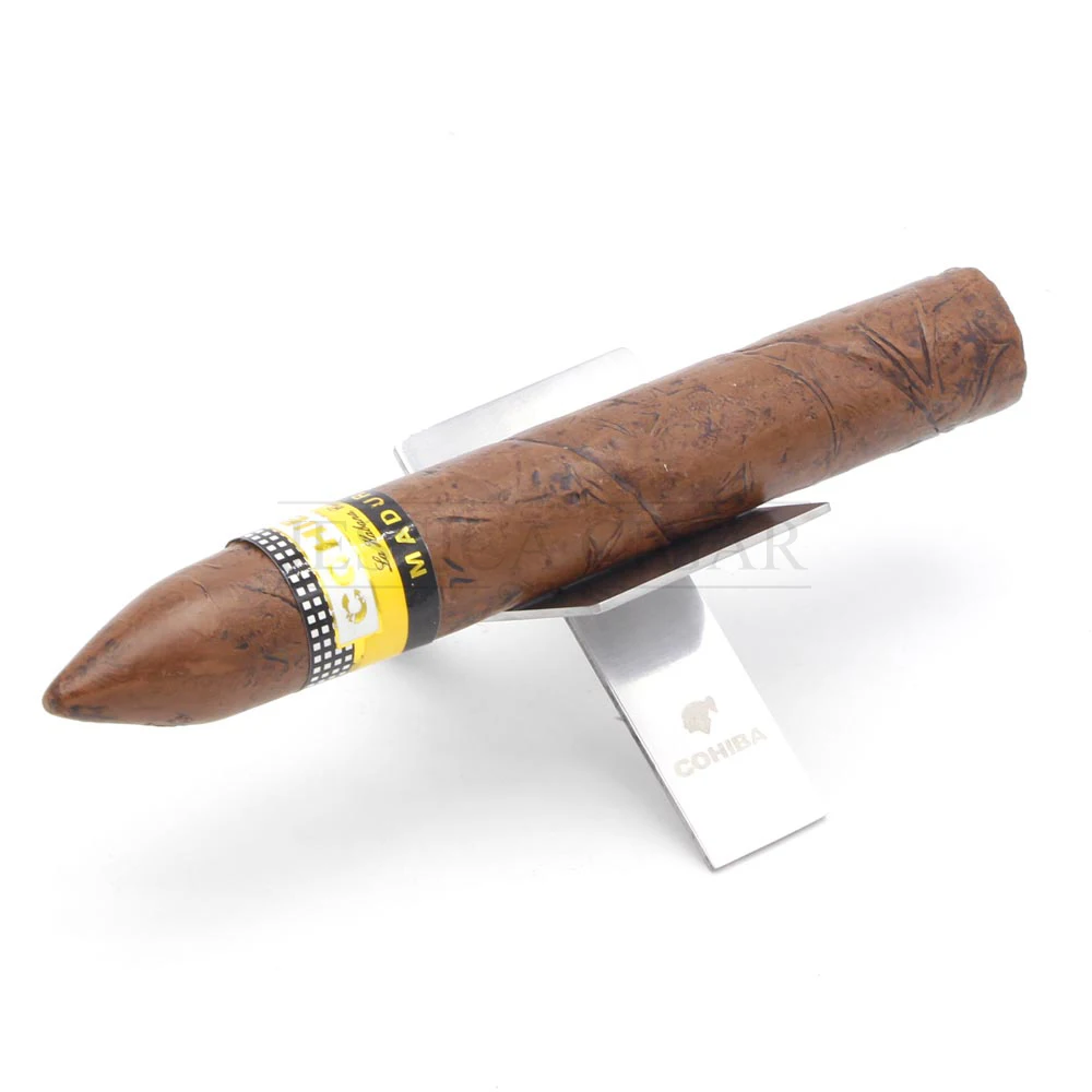 COHIBA GALINER держатель для сигары из нержавеющей стали Портативный сигаретная трубка Стенд мини табак поддержка складываемая сигара стенд