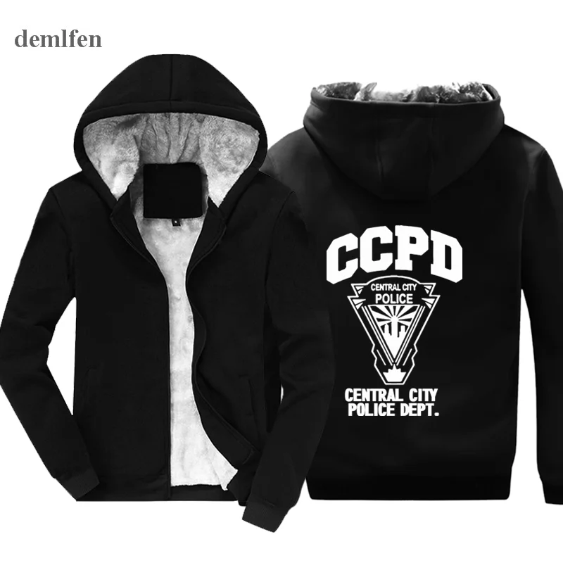 Новинка Свитшот Ccpd для Центрального Города полиции взрослых теплые толстовки