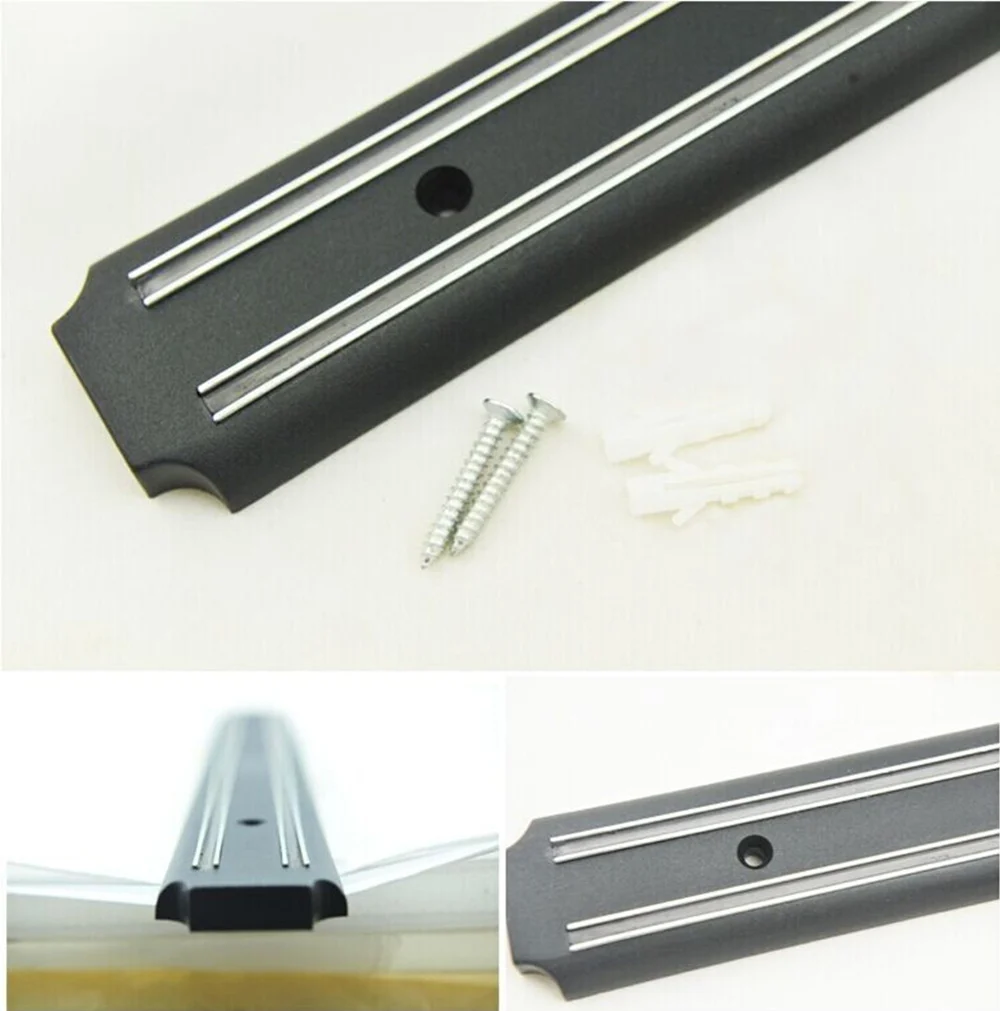Magnetic Knife Holder wall mounted kitchen accessories black 33/38/50/55cm ORR