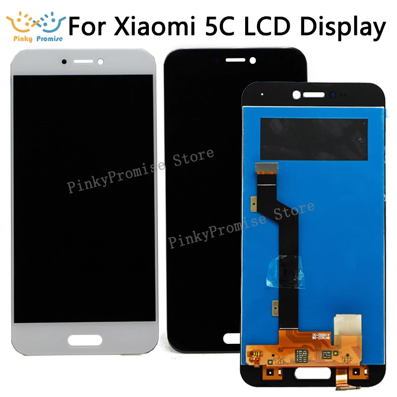 ЖК дисплей для Xiaomi Mi 5C сенсорный экран дигитайзер панель в сборе Mi5C с рамкой Pantalla