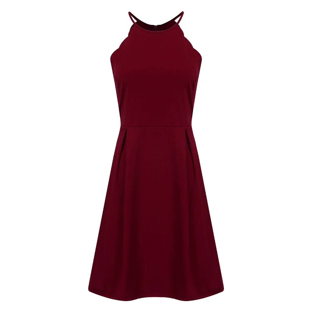 Женское платье без рукавов вечернее праздничное с открытой спинкой Бандажное