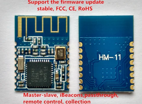 2 шт./лот Bluetooth модуль 4 0 BLE Master-Slave one HM-11 для iBeacons сквозной пульт дистанционного