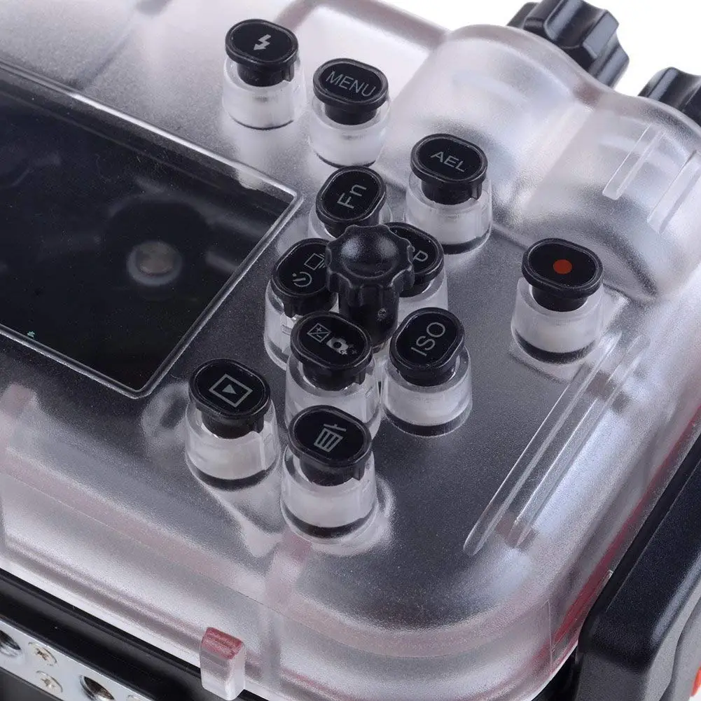 Meikon 40 м 130 футов водонепроницаемый корпус для подводного плавания Sony A6000 16-50 мм