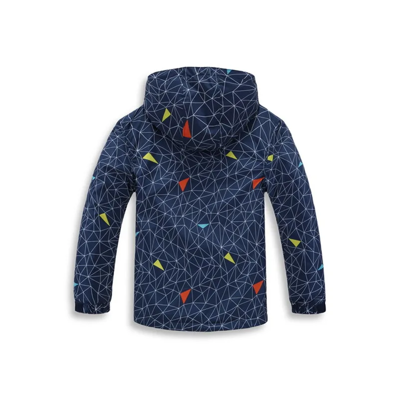 

2017 Polar Fleece Spring Autumn Children Outerwear Warm Sporty Kids Clothes Waterproof Windproof Boys Jackets For 3-12T 2 Colors