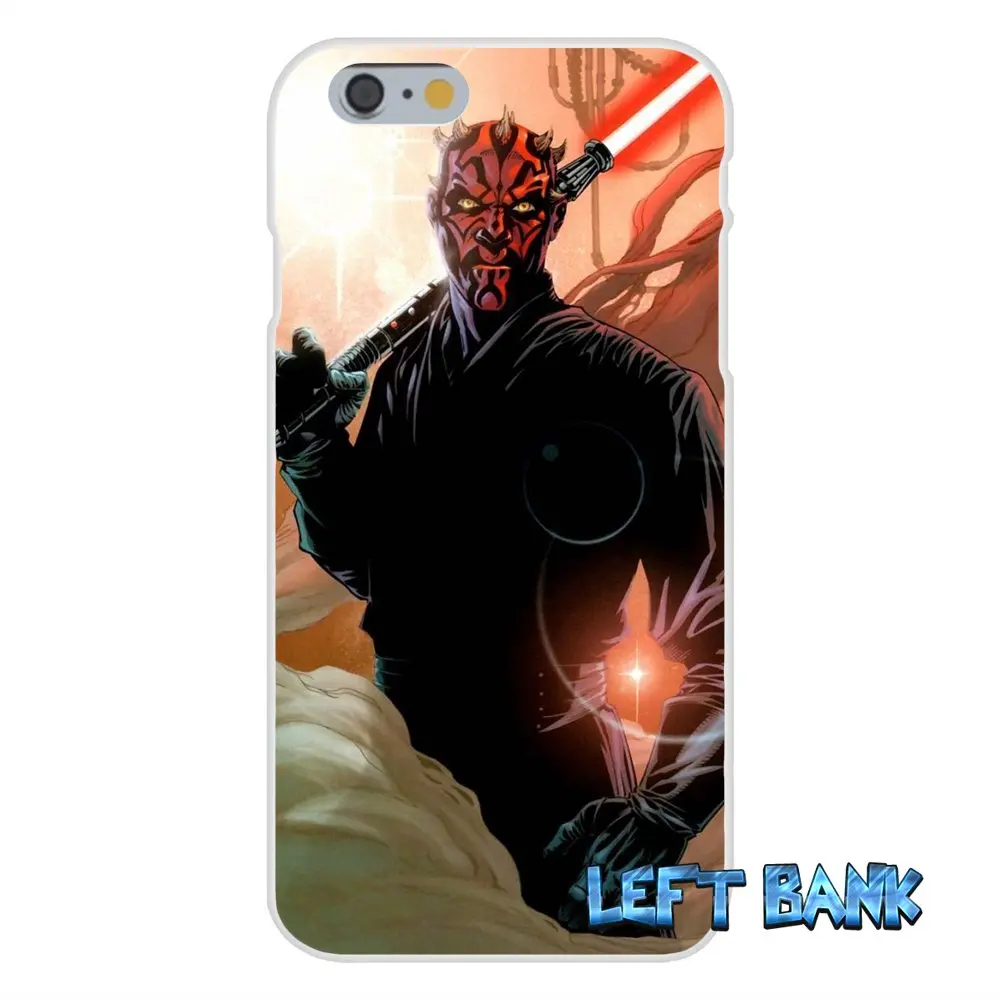 Звездные войны Дарт Маул Мягкий Силиконовый ТПУ Прозрачный чехол для Samsung Galaxy A3 A5