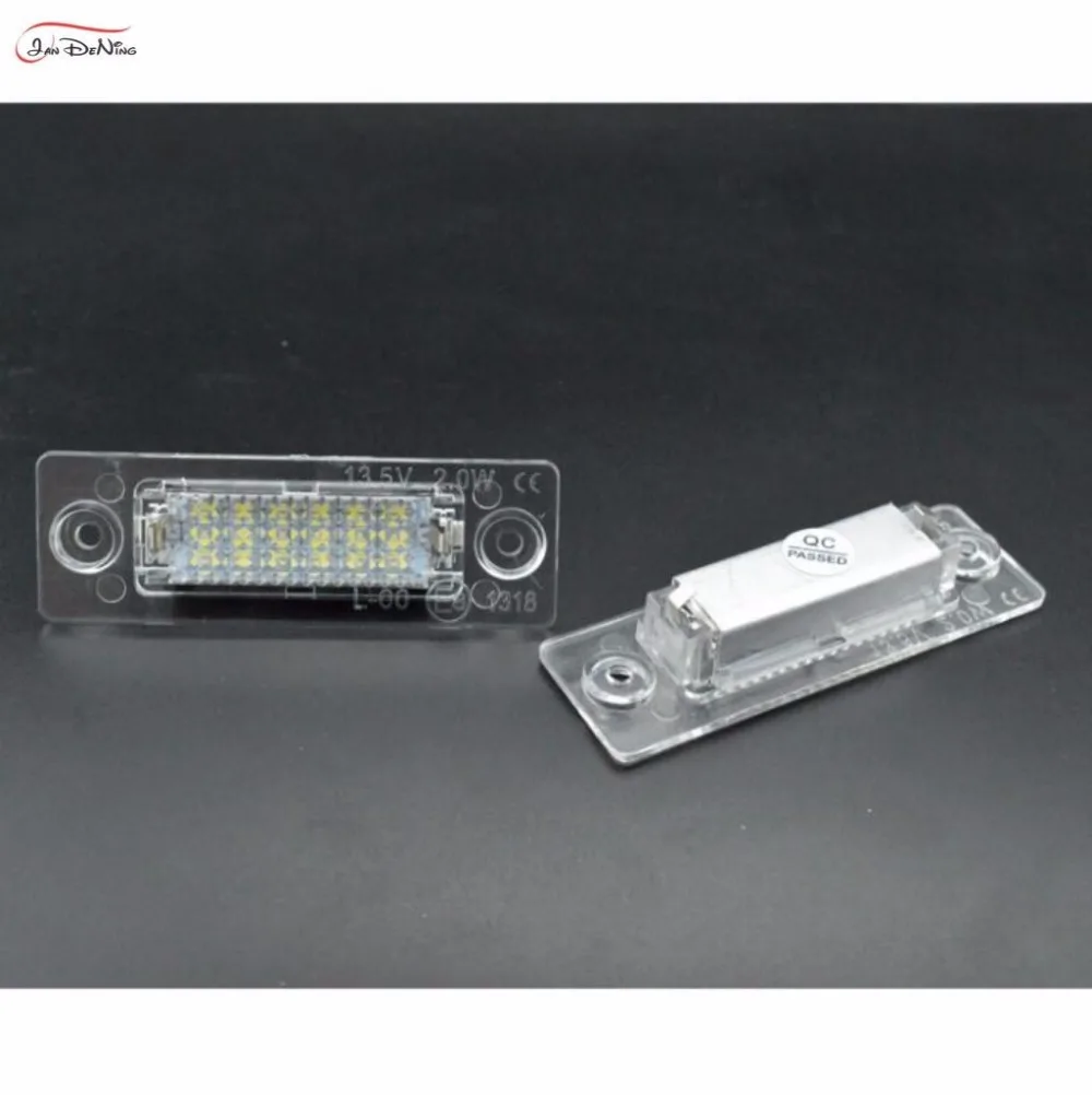 JanDeNing 2 шт. без ошибок 18 светодиодных номерных знаков для VW Caddy/Jetta/Passat/Transpiarter |