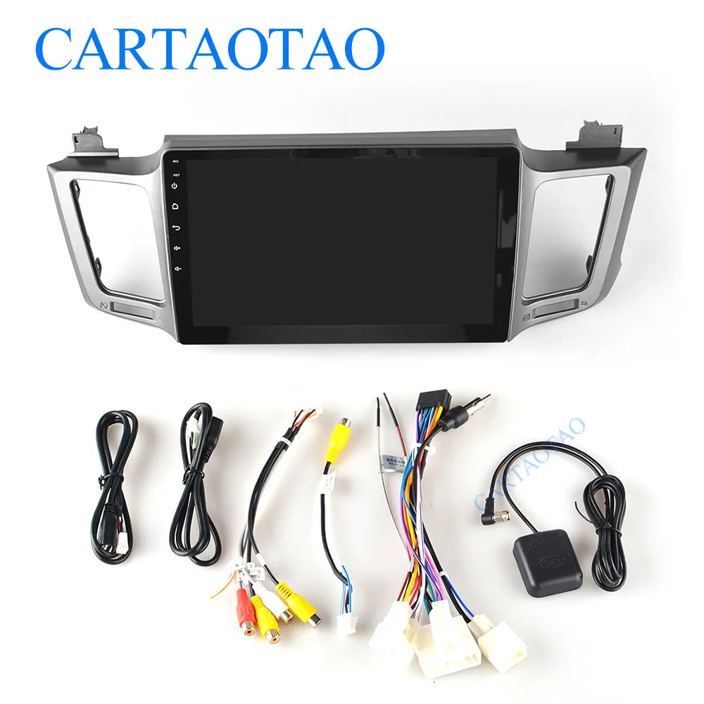 2 din Android 8,1 автомобильный dvd-плеер для Toyota RAV 4 2013 10," Автомобильный Радио Мультимедиа gps навигация wifi плеер
