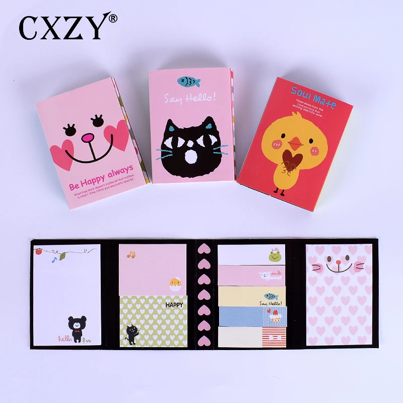 Черная кошка CXZY Rilakkuma kitti розовые липкие note kawaii вкладки для указателей наклейка