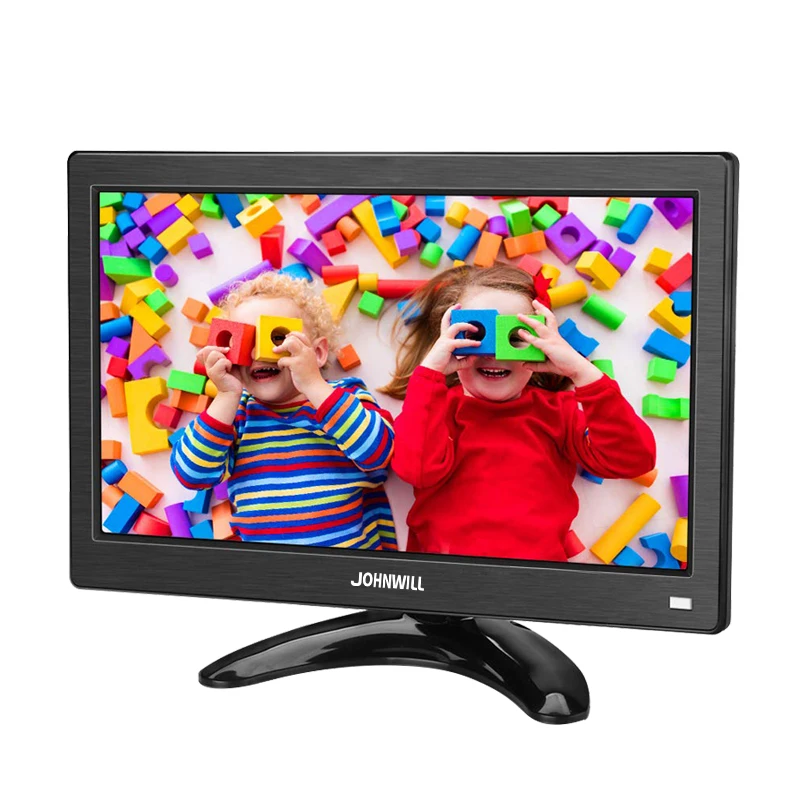 12 дюймов монитор 1366x768 lcd HD компьютер ПК дисплей цветной экран 2 канала видео в безопасности монитор с динамиком HDMI VGA USB