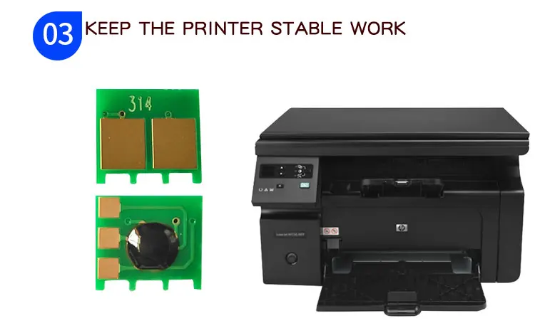20 штук CE314A 314 314A 14A Фотобарабан чип для hp Laserjet Pro cp1025 cp1025nw МФУ M175 M275 цветной картридж для лазерного принтера сброс