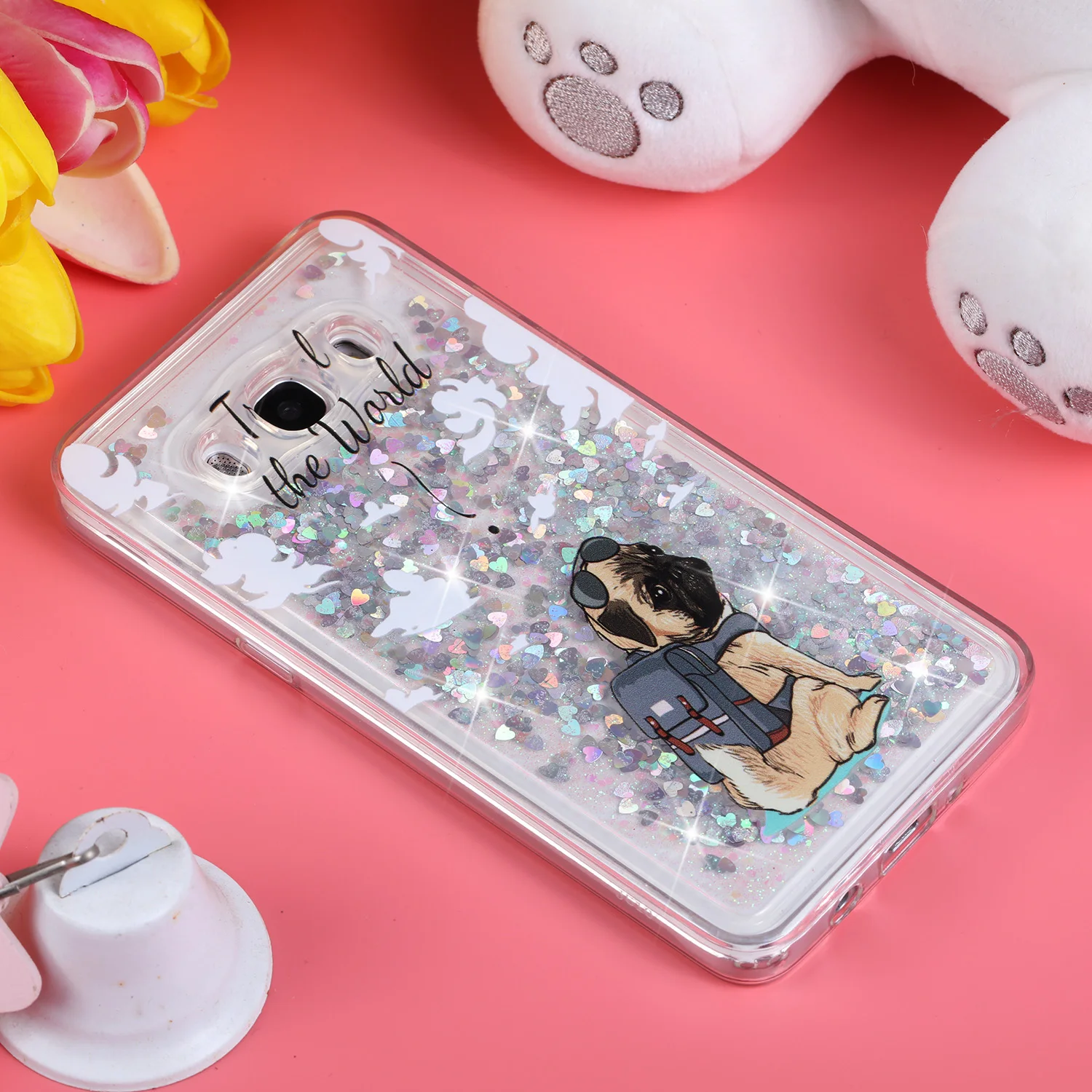 Чехол для телефона samsung J7 J76 J710 для Galaxy J7 SM-J710FN/DS SM-J710FN J710FN/DS J710F динамический жидкий зыбучий песок чехол