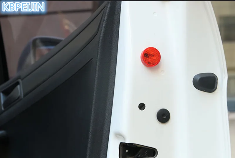 2 шт. автомобильные светодиодсветодиодный предупреждающие магнитные наклейки с