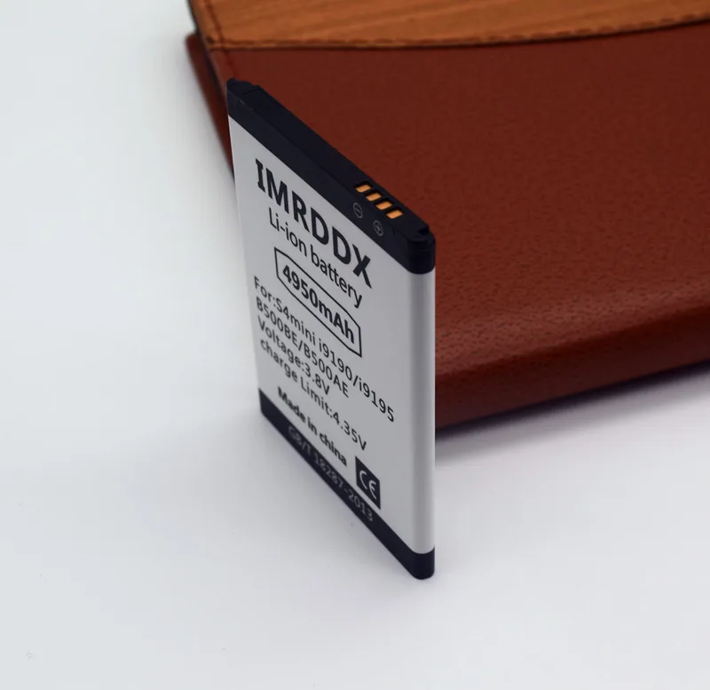 Imrddx Новый B500BE B500AE 4950 мАч для samsung galaxy S4 мини-аккумулятор i9190 I9198 I9192 i9195 s4mini/для Mini