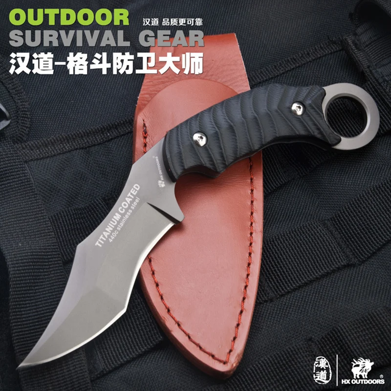 Machetes k10 composite fiber karambit kinfe diagnostic-tool hunting Diving knife faca tactical survival counter strike knives |