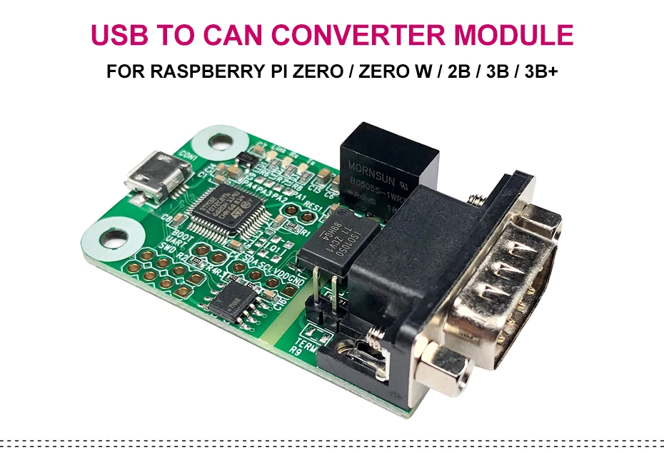 USB конвертер Модуль для Raspberry Pi Zero/Zero W/2B/3B/3B