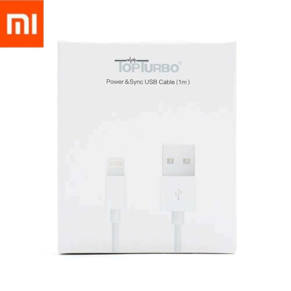 Оригинальный USB кабель Xiaomi MFI для iPhone 5 5S 6 6S 7 8 Plus X XS Max XR Быстрая зарядка 1 м usb
