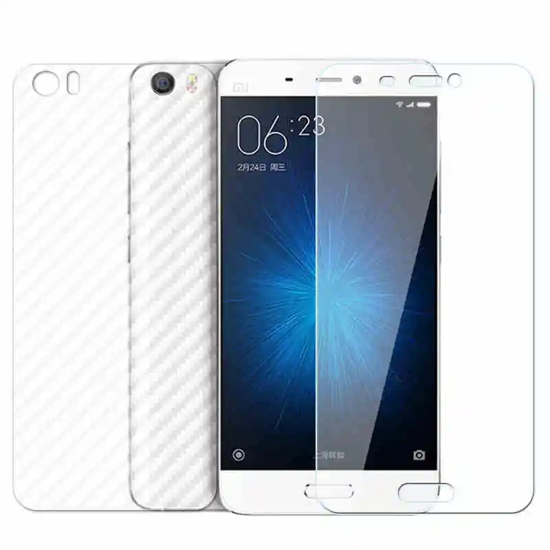 Мягкая задняя пленка + закаленное стекло для Xiaomi Mi3 Mi4 Mi5 Mi5s Plus Mi6 Mi 8 SE 5X 6X A1 A2 Lite 2