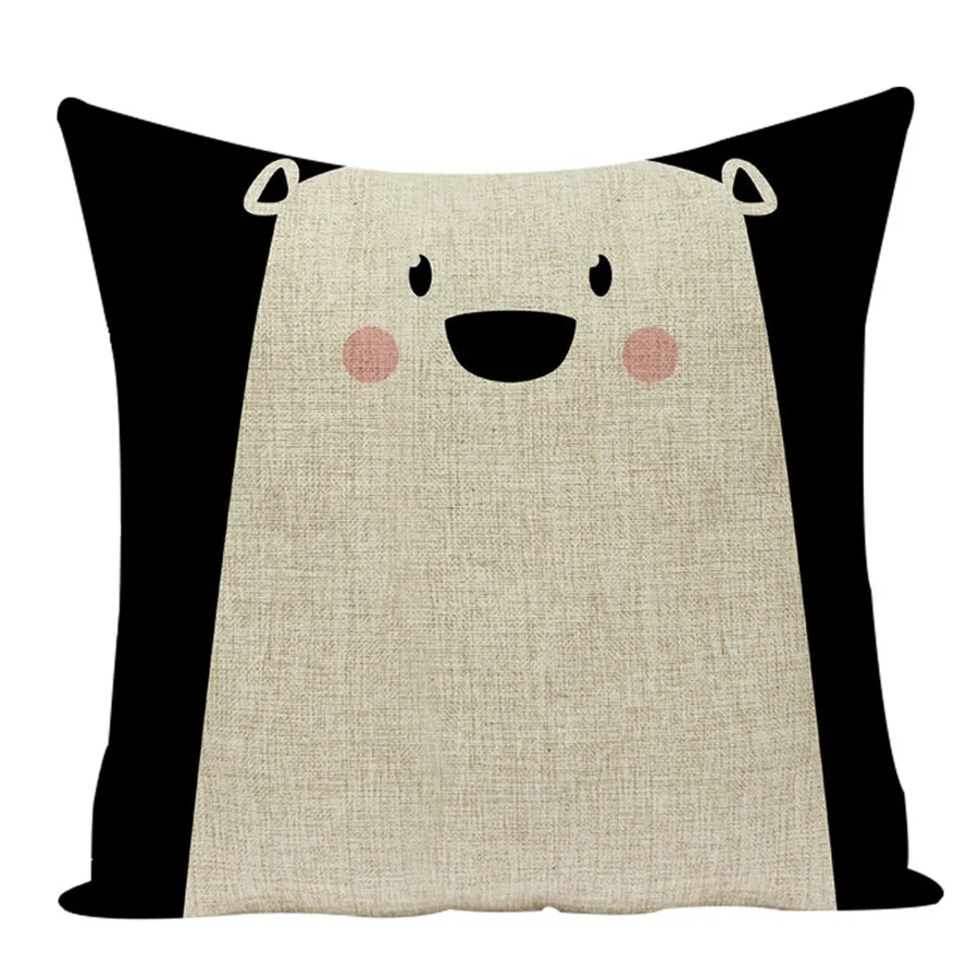 Скандинавская Подушка с изображением ананаса наволочка геометрическими буквами