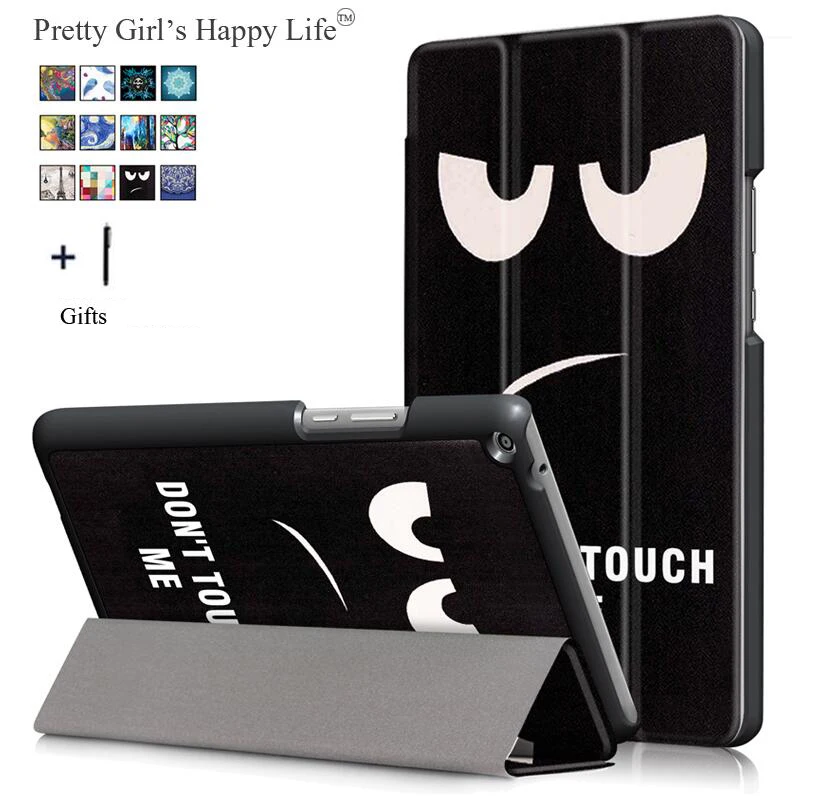 Чехол для планшета huawei MediaPad T3 10 9,6 для huawei T 3 10 9,6 AGS-W09 AGS-L09 с AGS-L03 принтом, кожаный чехол-подставка+ стилус