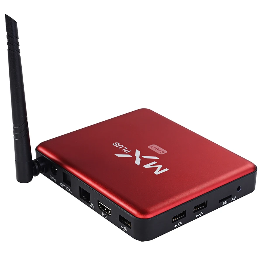 Mx плюс Amlogic S905 четырехъядерные процессоры андроид смарт-телевизор коробка 2.4 ГГц 4