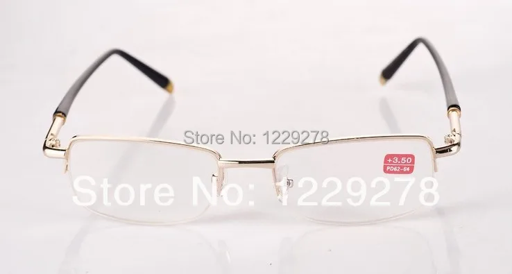 Retail free shipping high quality hot selling half frame PC temple brand reading glasses | Тематическая одежда и униформа