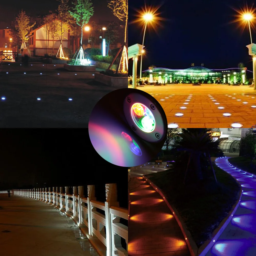 Светодиодный подземный светильник Rayway водонепроницаемый потолочный для садовых