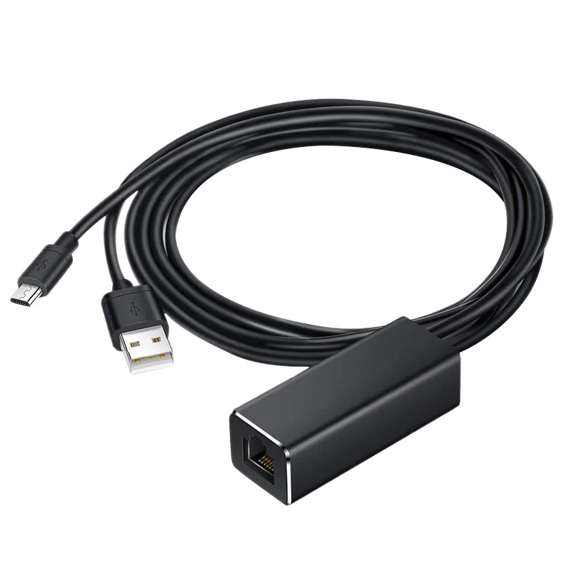Для адаптера Ethernet Usb 2 0 к Rj45 для Google Ultra Audio Tv Stick микро сетевая карта с интерфейсом