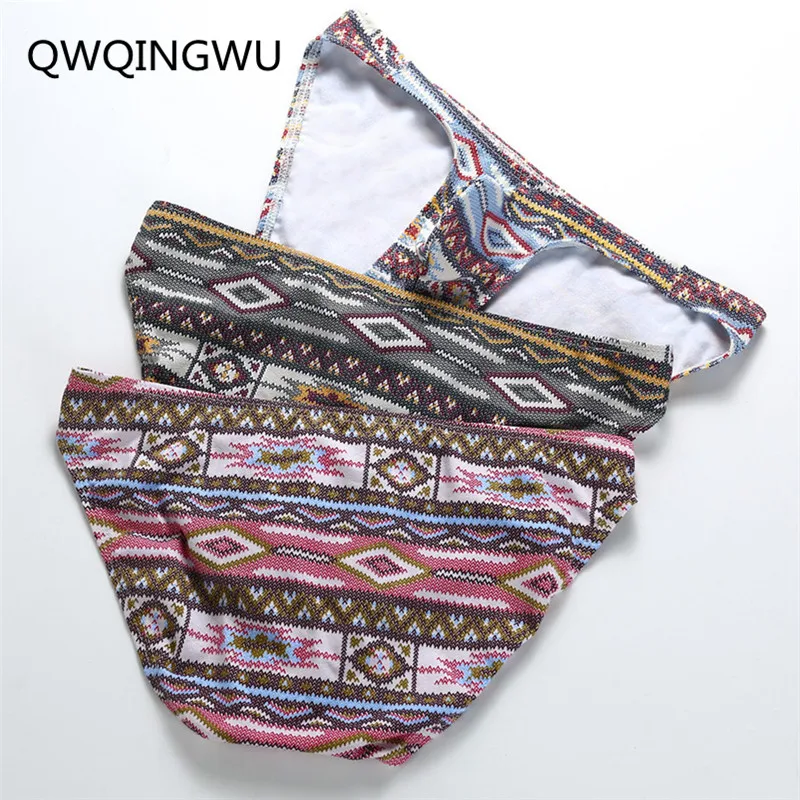 3PCS Briefs Mens Underwear Calzoncillos Hombre Slip Cotton Male Jockstrap Underpants Mens Underware Man Pouch Brief