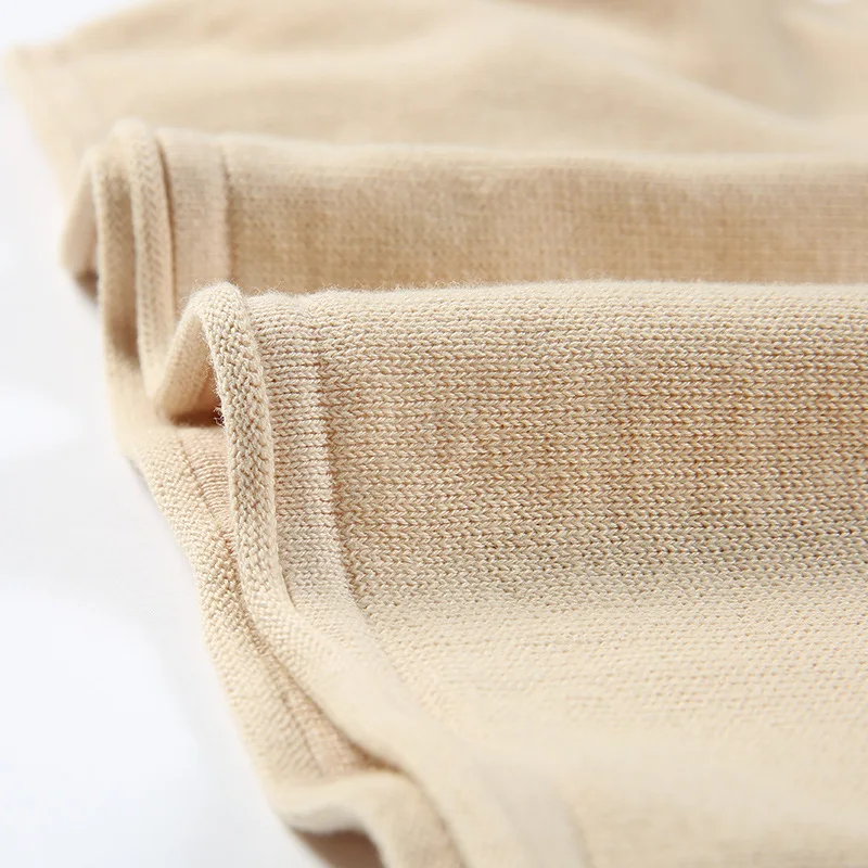 SheeYon summer sleeveless tanks tops loose solid ladies casual split Knitted tees Camel J73F | Женская одежда